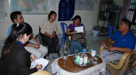 Establishing Spinal Cord Injury Association of Cambodia