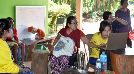 Outreach activities Samlot district Battambang province Cambodia December 2018